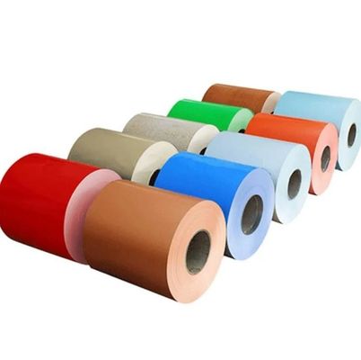 16 ゲージ PPGI 熱鋼板とCE 証明書 PE SMP HDP PVDF 色前塗装鋼コイル