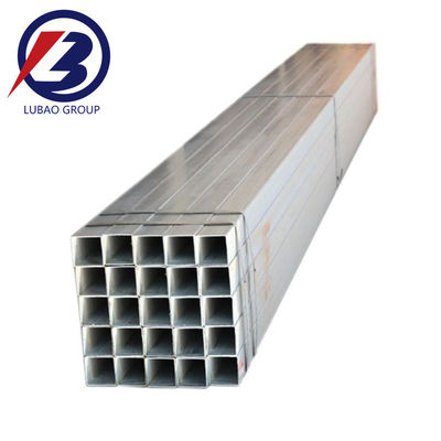 20×40 цинク化された直角管 GI 方形管空洞セクション Q195/Q235/Q345/SS400 グレード 実際重量による請求書