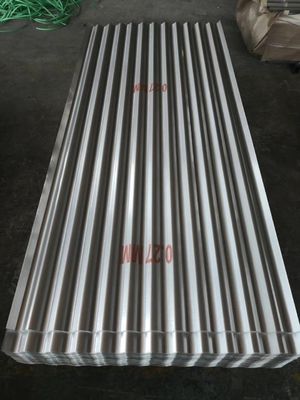 亜鉛コーティング 30-275g/m2 高強度 トラペソイド型 防水建築用 角質鋼製 屋根板
