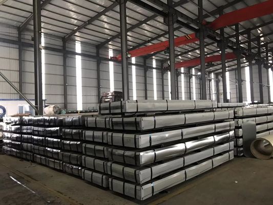 亜鉛コーティング 30-275g/m2 高強度 トラペソイド型 防水建築用 角質鋼製 屋根板
