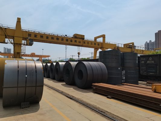 溶接加工サービス 建設用 競争力のある熱巻き炭素鋼コイル Q195A-Q235A ST12-15