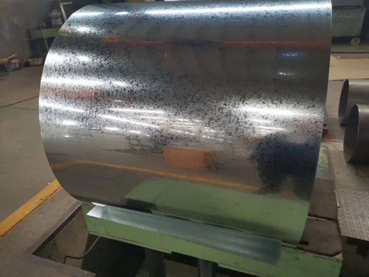 AiSi 標準 SGCC DX51D 亜鉛塗装 20-275g/m2 波紋板の製造のための電熱鋼コイル