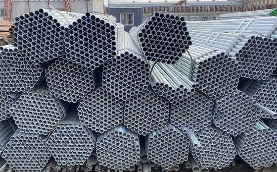 1.2-20mm 温室用カーボン・ラウンド・ウェルド・ガルバनाइズド・ステールパイプ ホットロール技術とISO9001認証