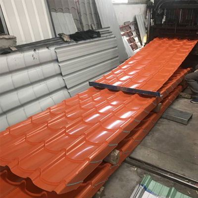PPGI ASTM プリペイント カラーコーティング 屋根 鋼板 ガルバン化 瓦解型 屋根 板 平板 板 冷式 熱式 グラッド