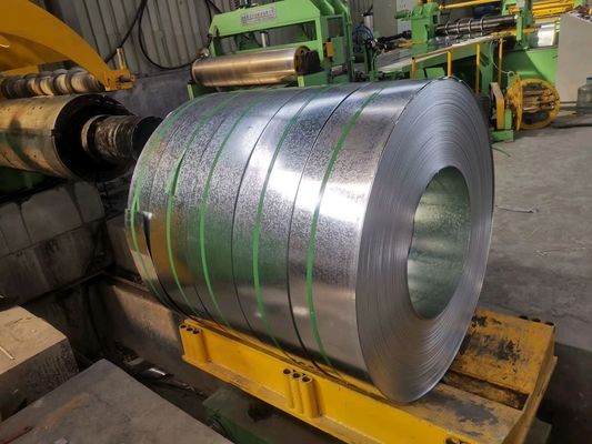 508/610mm コイルID ホットディプガルバनाइズド鋼コイル SGCC 0.52mm 厚さ 正規のスパンコール オーダーメイドの長さのために冷たいロール