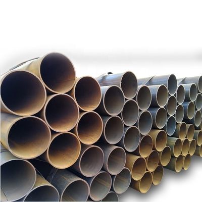 丸切断形 6.4M 長さ ERW炭素鋼パイプ API 5L X42 X46 X50 X60 工場からの長さ 6.4M