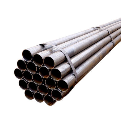 丸切断形 6.4M 長さ ERW炭素鋼パイプ API 5L X42 X46 X50 X60 工場からの長さ 6.4M