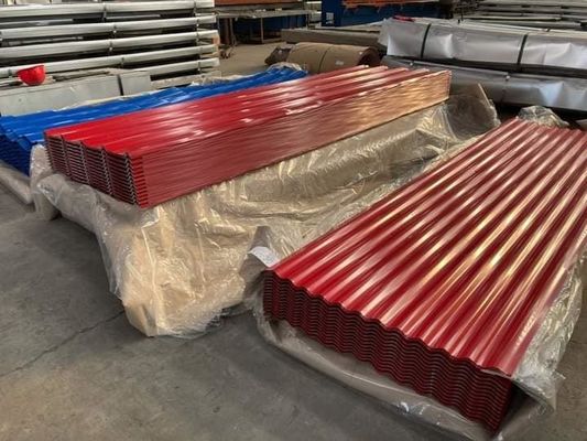 ゼロ 最低 正規 大型 スパンコール 角型 角型 彩型 鋼製 屋根 板 1.0mm 厚さ カスタム 長さ 幅 フル ハード