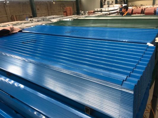 ゼロ 最低 正規 大型 スパンコール 角型 角型 彩型 鋼製 屋根 板 1.0mm 厚さ カスタム 長さ 幅 フル ハード