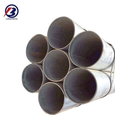 化学肥料管 ASTM A53 グレード B 直縫 ERW Q235 Q345 GS証明書付き黒色溶接丸い鋼管