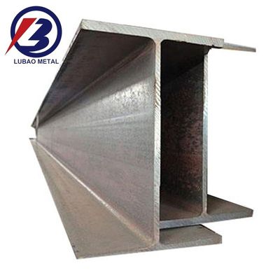 96mm 1056mm Web Width Black Surface H-Channel 建築用電磁Hビーム