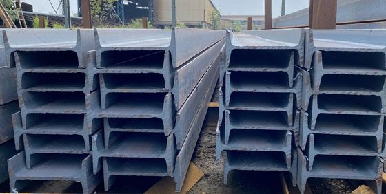 厚さ5~34mm,網幅96mm1056mmのHビーム75×75 100mm200mmS355jrS355J2H
