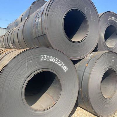 プレートコイル ASTM A57 A36 Ss400 Dx51d Dx52D Q295 Q235 ボイラー用の軽度の低炭素HRCホットロール鋼
