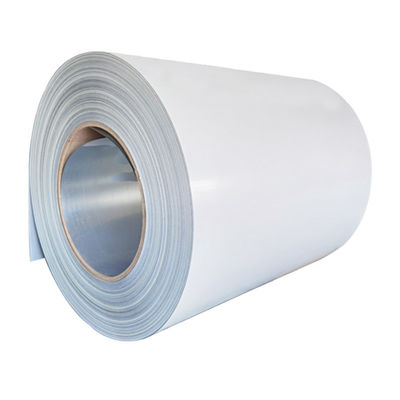 耐久性0.5mm 0.8mm 1.0mm PPGLコイル 80g 150g 200g アル-Zn層 RAL9006 5015 7015 理想的な建築パネルのために PPGI