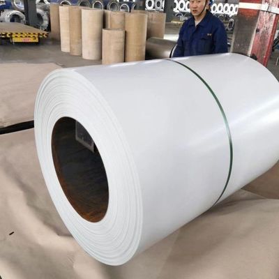 PE HDP SMP PVDF 塗料の種類 600mm 1250mm カラーコーティングのガルバン化 PPGI カラーコーティングのロール