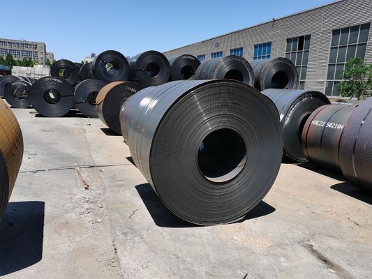非合金式熱熱巻きコイル ASTM A36 A283 A387 Q235 Q345 S235jr HR コイル 皮膚通過ミール試験証明書提供