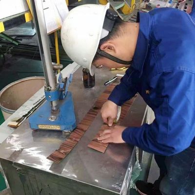 油塗り 0.48/0.49/0.5/0.55/0.6mm 1000mm 長さ 白黒 黄色 青 緑 油塗り 表面