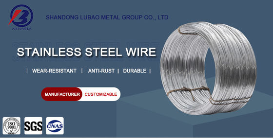 SUS 0.13mm-3mm 304L/430/316/316L 高品質でNo.1の表面仕上げのステンレス鋼鉄ワイヤー