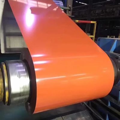 0.4mm 0.5mm 厚さ プリペイント ガルバリューム金属 ストライプ 角金製 色塗装 波紋板の製造のための鋼コイル