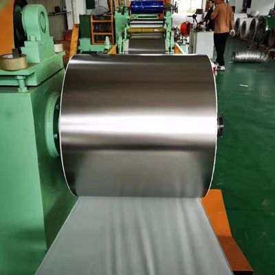 切断エッジ 冷式ロールストリップコイル AISI ASTM 201 301 304 316 316 410 421 430 0.1-3.0mm 産業用ステンレス鋼コイル