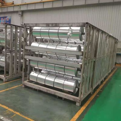 建築産業の装飾用アルミニウムシート金属ロール 6063 7075 3105シリーズ 0.5mm 1.2mm 厚さ範囲