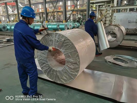 熱浸したガルバン化コイルのためのガルバルムコーティング鋼コイル 金属屋根板 建材 アルミ化亜鉛