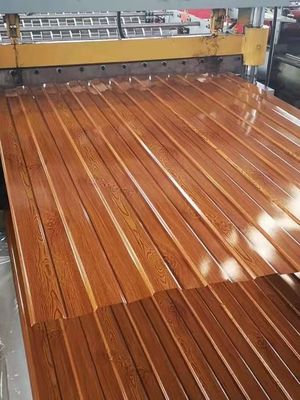 プリファブハウス 屋根 建築材料 PPGI 角質 鉄 цинク цинク アルミ コーティング 付いた 金属板