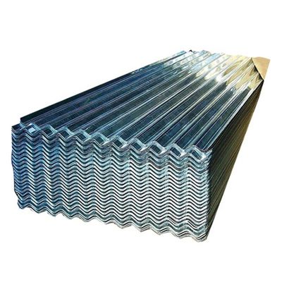 屋根の解決法と建設のためのガルバン化コーティングされた1.2mm1.4mm1.6mm亜鉛波紋金属屋根シート