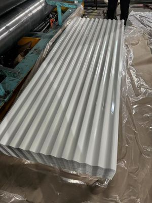 SGCC PPGI 塗装済み プリペイント ガルバनाइズ 鋼板 建築用 曲げ サービス オーダーメイド 瓦状 屋根 板