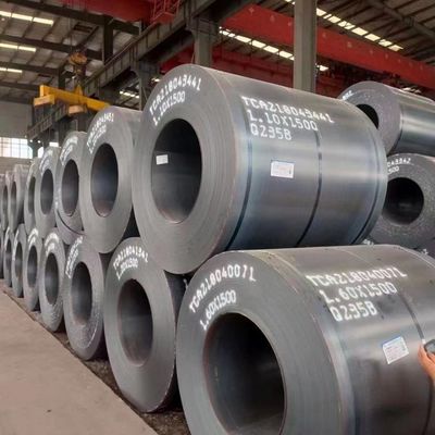 高強度プレートプライム低炭素HRC ASTM A36 Q195 Q235 SS400 厚さ0.8-300mm 軽鋼 MS 熱巻き鋼コイル