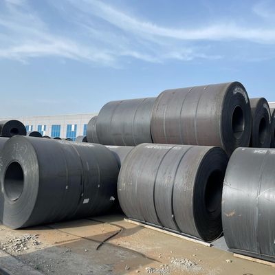 ASTM Q235 Q345 3mm 厚さの金属板 熱巻き鋼コイル