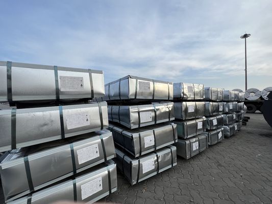 1200mm 長さ 3mm 4mm ホットDIPガルバン化鋼 270g ASTM A653 G360 GIプレート 切片と構造枠