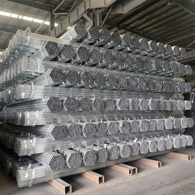 構造装置 厚さ1.2~20mmのコーティング付きの3インチOD熱浸したガルバニズム丸管