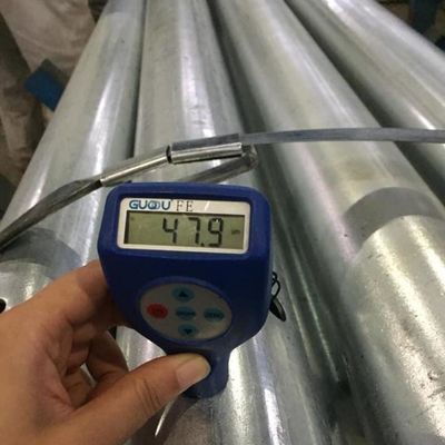石油・ガス・下水道輸送 熱浸した電熱管 定番の溶接鋼構造と請求書
