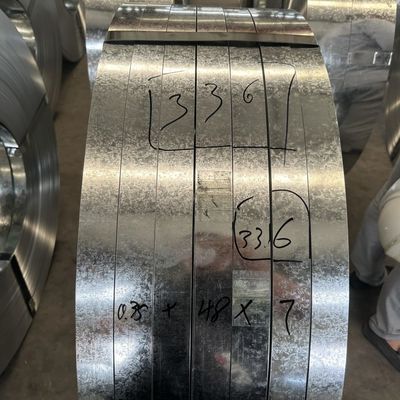 CE認証 0.2mm 0.3mm 0.4mm 1200mm Z80 建材用ホットディップガルバン化鋼コイルとストライプ