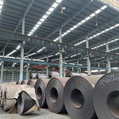 ASTM A572 Q235 Q345 Ss400 S275jr Ss355jr St37 溶接加工サービスボイラープレート用,黒い鉄金属熱巻きコイル