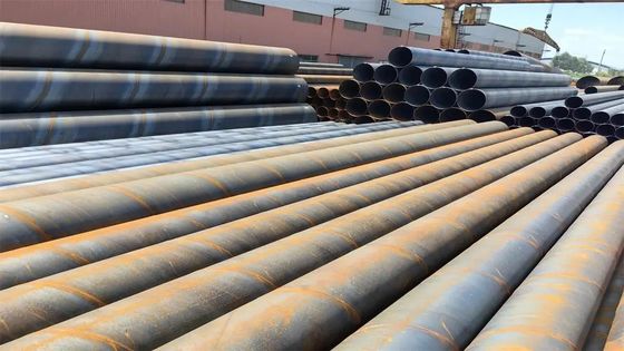 5mm-30mm 厚さ SSAW 低圧流体輸送用 石油と天然ガスの溶接鋼管