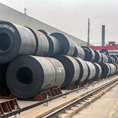 高強度ASTM A36 A283 A387 Q235 Q345 S235jr 鋼管と熱巻き用鋼管の製造のための黒色炭素鋼コイル