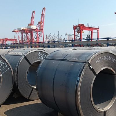 HR コイル 耐磨 Q195A SPCC ST12-15 鉄管の製造のための炭酸鋼熱巻きコイル 要求に応じて長さ