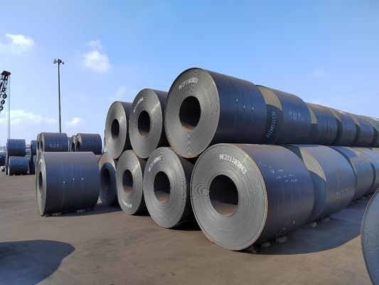 ASTM Q235 Q235B Q345 滑らかな表面と競争力のある熱巻き炭素鋼コイル
