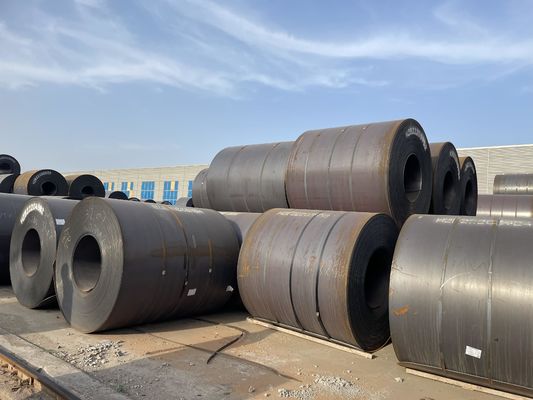 ASTM Q235 Q235B Q345 滑らかな表面と競争力のある熱巻き炭素鋼コイル