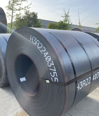 1250mm ホットロールコイル 鋼コイルとASTM Q235 Q345 長さ あなたの要求技術 冷たいロール