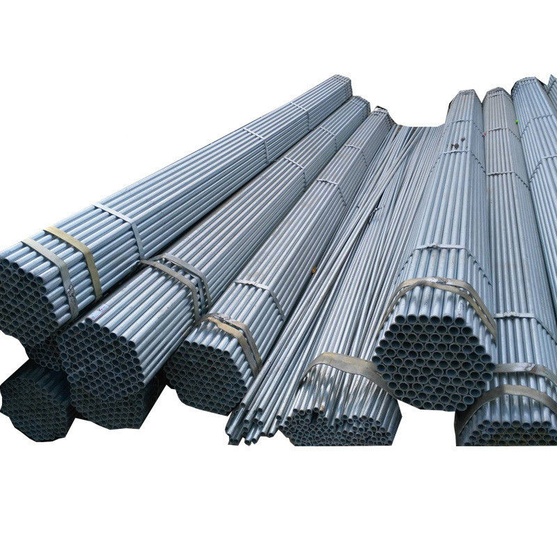 厚さ 1.2-2.2mm ASTM AISI 証明書 GI 亜鉛塗装 MS パイプ 構造材料用 鉄管 熱電