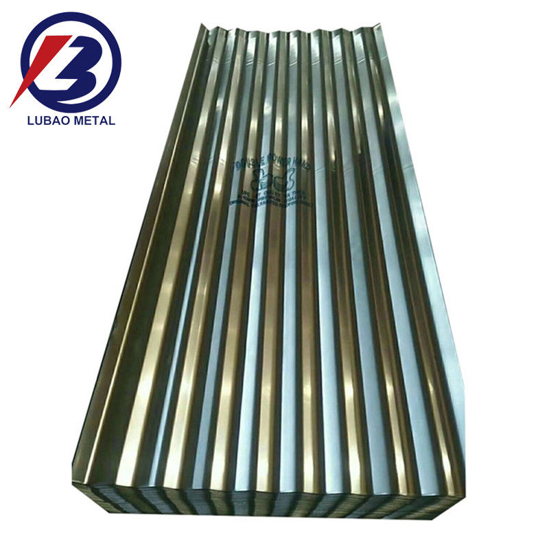 金属 建材 長寿命 熱帯電波鋼 1.0mm x 960mm G550 Z275 屋根用UV耐性コーティング
