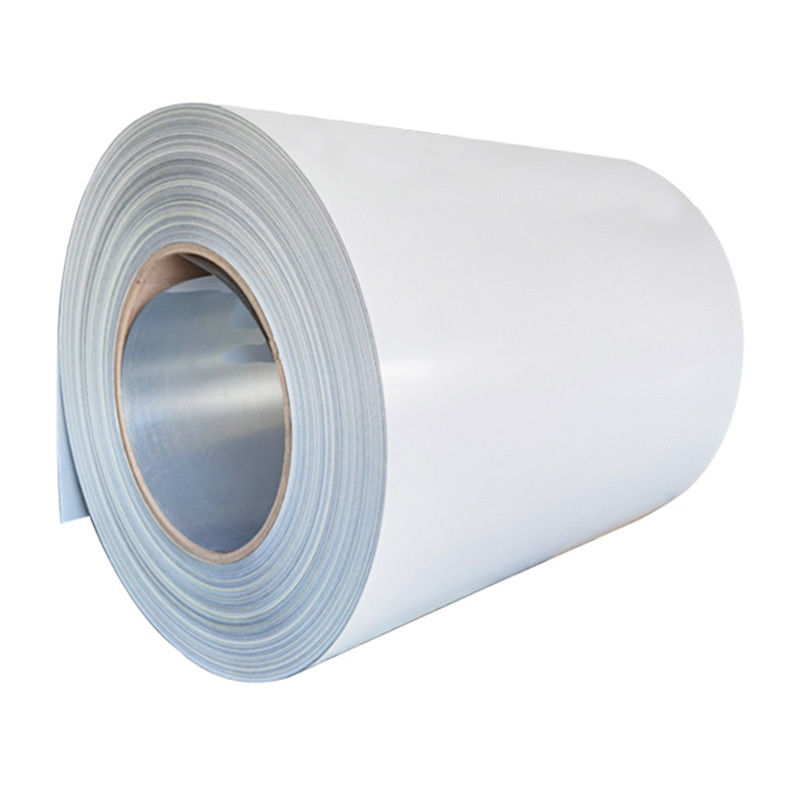 耐久性0.5mm 0.8mm 1.0mm PPGLコイル 80g 150g 200g アル-Zn層 RAL9006 5015 7015 理想的な建築パネルのために PPGI