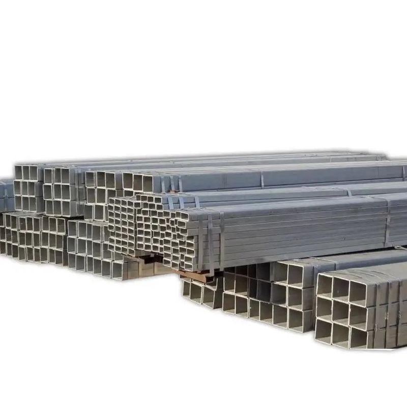 4x4 インチ重用前加熱正方形鋼管 工業用流体パイプのための0.7mm亜鉛層