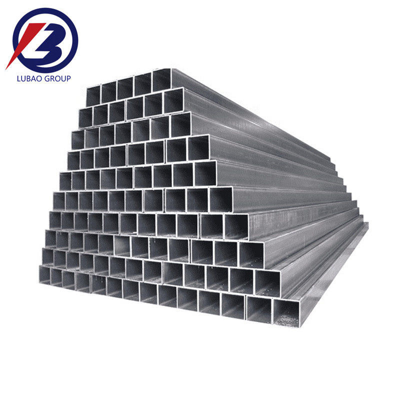 容量 ± 1% 温室用 溶接式 ERW グラス管 黒方形 2x2 4 40x80 mm 脚手台